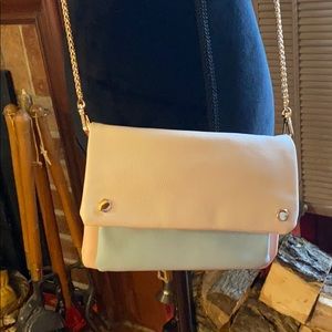 Call It Spring pastel purse NWOT gold chain lined